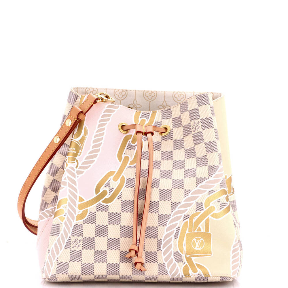 Louis Vuitton MM NeoNoe Handbag Limited Edition Nautical Damier